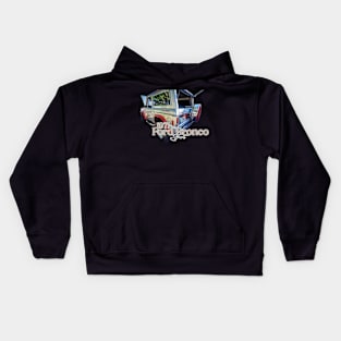 1971 Ford Bronco Sport Kids Hoodie